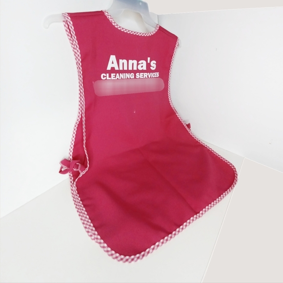 6 mandiles con nombre de negocio y numero - Picture 4 of 4